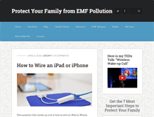 Tablet Screenshot of emfanalysis.com